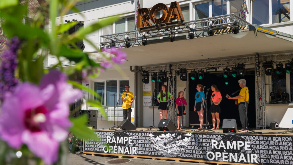 Rampe Openair: Auftritt ohoo! Chor